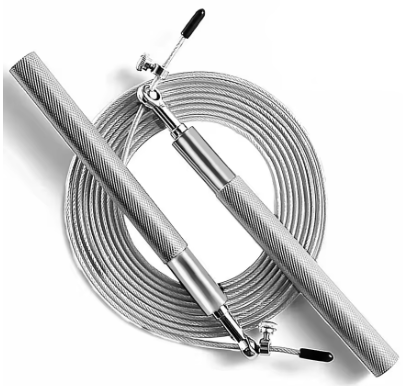 Corde à sauter de vitesse avec roulement