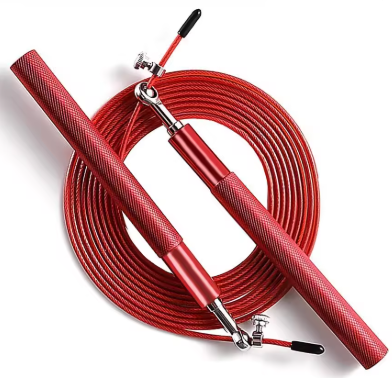 Corde à sauter de vitesse avec roulement