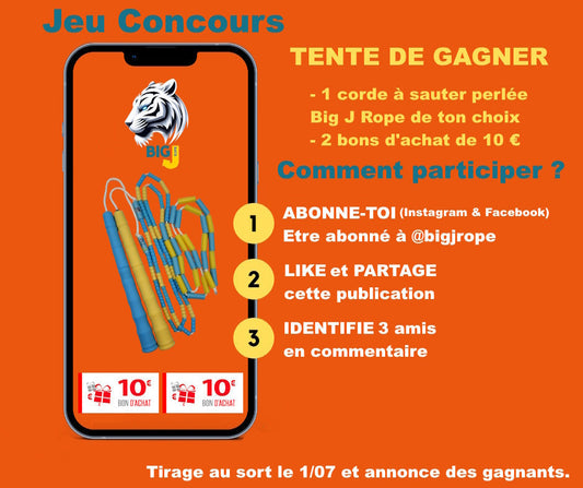 Jeu concours sur Facebook et Instagram